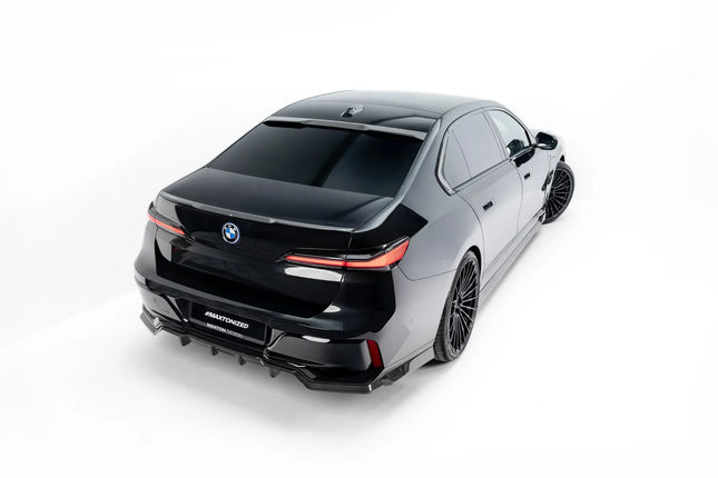 Nedre bakluckespoiler i prepreg-kolfiber för BMW 7-serie M-Paket/M760e/i7 M-Paket G70