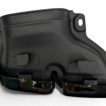 Glossy Blanksvart Diffuser Mercedes GLE W166