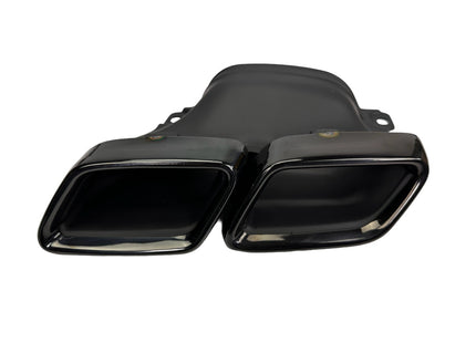 Glossy Blanksvart Diffuser Mercedes C-Klass W205 (C63-look)