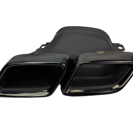 Glossy Blanksvart Diffuser Mercedes C-Klass W205 (C63-look)