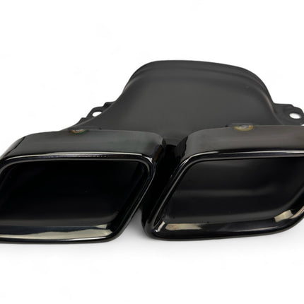 Glossy Blanksvart Diffuser Mercedes GLE W166