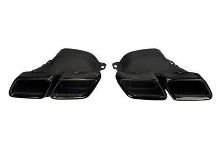 Glossy Blanksvart Diffuser Mercedes C-Klass W205 (C63-look)