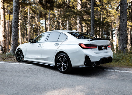 Diffuser i blanksvart för BMW 3-serie G20 Facelift