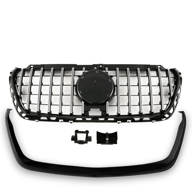 Grill med grillist Panamericana GT i krom för Mercedes Sprinter MK3