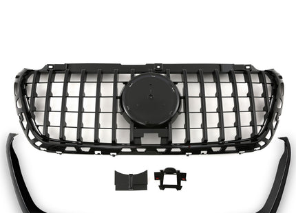 Grill med grillist Panamericana GT i svart för Mercedes Sprinter MK3