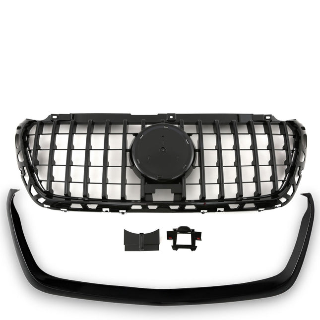 Grill med grillist Panamericana GT i svart för Mercedes Sprinter MK3