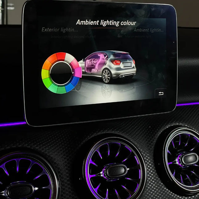 Ambient Light Mercedes CLA W117/X117 2013-2019 12-färger (Inkl. Montering)