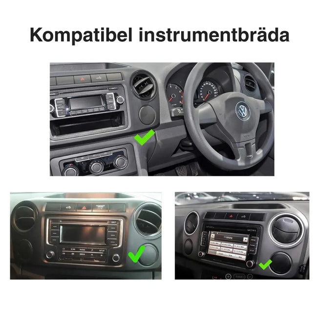 Volkswagen Amarok 2010-2017, 9" Multimedia Bilstereo