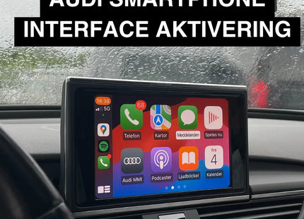 MMI Aktivering CarPay / Android Auto (Audi A6 A7 A8) C7.5