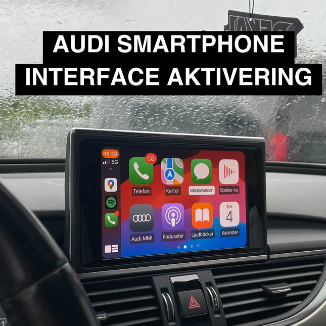MMI Aktivering CarPay / Android Auto (Audi A6 A7 A8) C7.5