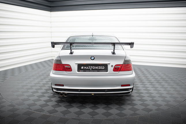 Bakvinge i kolfiber med inre fästen för BMW 3-serie Coupé E46