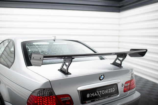 Bakvinge i kolfiber med inre fästen för BMW 3-serie Coupé E46