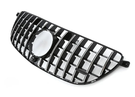 Grill Panamericana GT med AMG-emblem i krom för Mercedes GLE W166/C292 63 AMG
