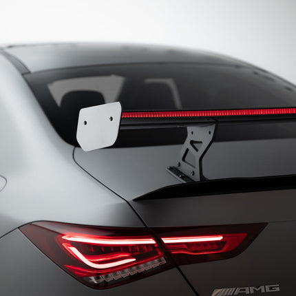 Bakvinge i kolfiber med inre fästen och LED för Mercedes CLA Coupé C118/C118 Facelift