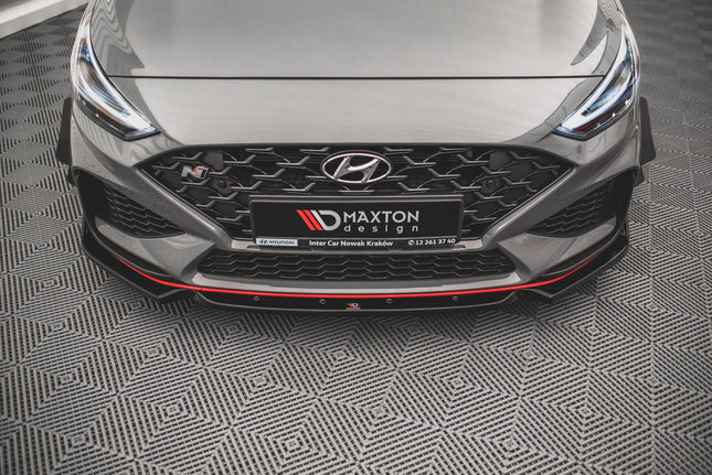 Frontsplitter V.1 med flaps för Hyundai I30 N/I30 N-Line MK3 Facelift