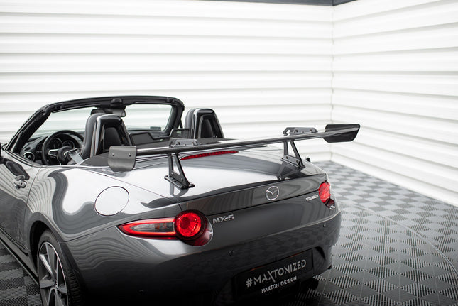 Bakvinge i kolfiber med svanhalsfäste för Mazda MX-5 ND (MK4)