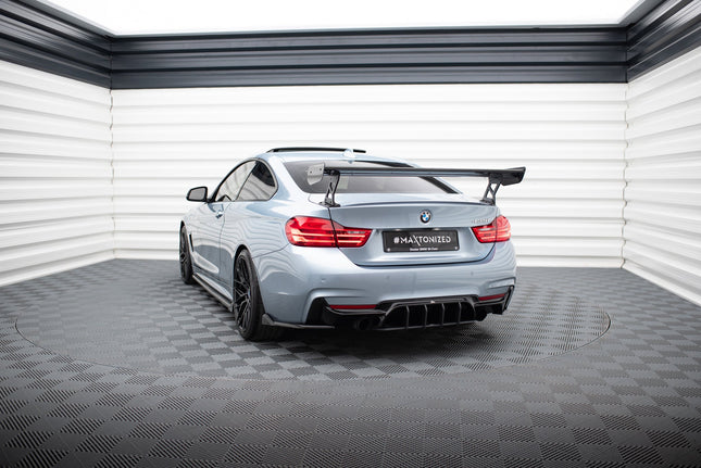 Bakvinge i kolfiber med yttre fästen för BMW 4-serie F32/4-serie F32 M-Paket Coupé