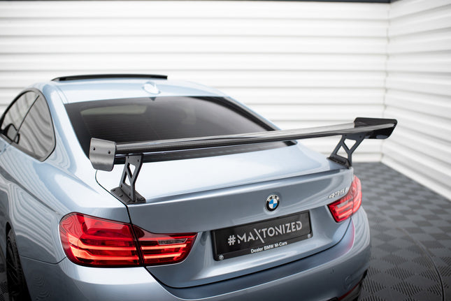 Bakvinge i kolfiber med yttre fästen för BMW 4-serie F32/4-serie F32 M-Paket Coupé