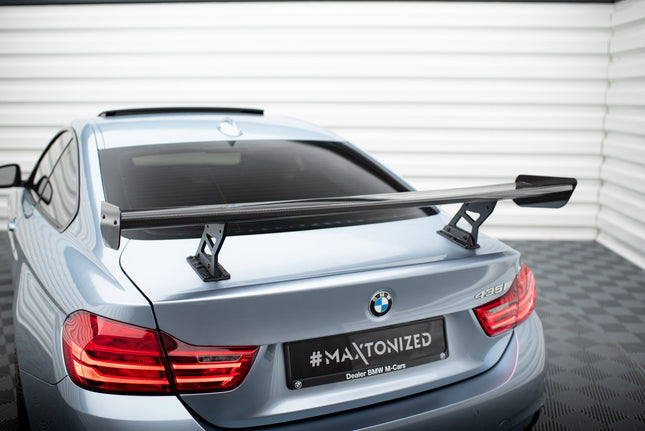 Bakvinge i kolfiber med inre fästen för BMW 4-serie F32/4-serie F32 M-Paket Coupé