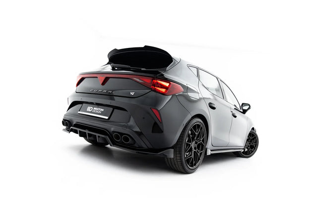 Diffuser V.1 med vertikala stag för Cupra Leon Hatchback MK1 Facelift