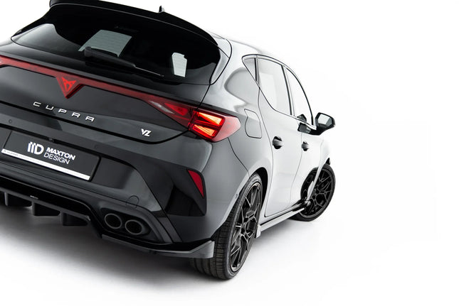 Diffuser V.1 med vertikala stag för Cupra Leon Hatchback MK1 Facelift