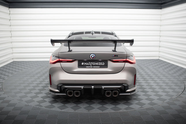 Bakvinge i kolfiber med inre fästen för BMW M4 G82/G82 Facelift/M440i/4-serie M-Paket G22/G22 Facelift