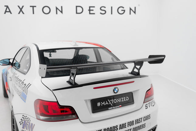 Bakvinge V.2 i kolfiber med inre fästen för BMW 1 M E82