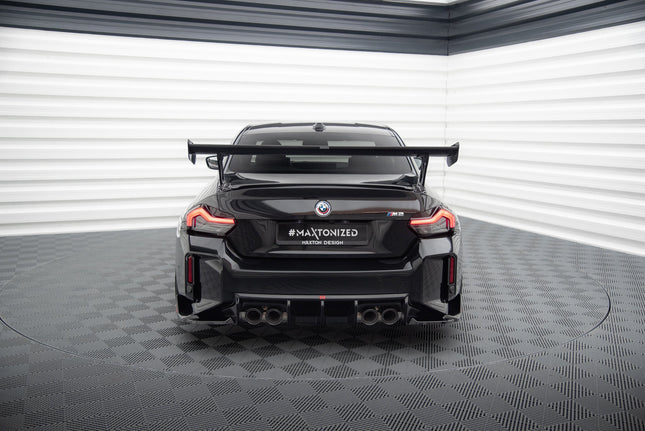 Bakvinge i kolfiber med yttre fästen för BMW M2 G87/M240i/2-serie M-Paket/2-serie Standard G42