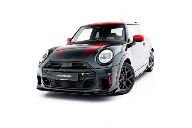 Frontsplitter Street Pro med flaps för Mini Cooper John Cooper Works F65