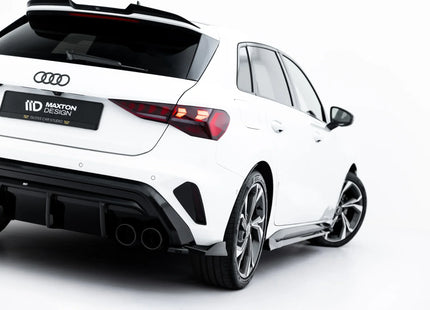 Bakre sidosplitters V.4 för Audi S3 Sportback 8Y Facelift