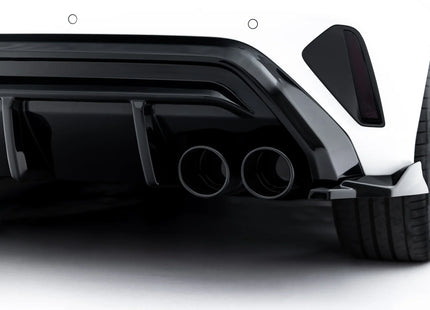 Diffuser med ändrörsimitation för Audi A3 S-Line Sportback 8Y Facelift