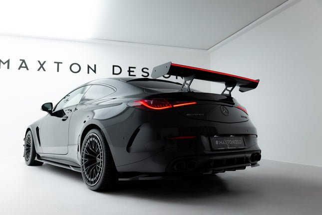 Spoiler V.1 i kolfiber med LED för Mercedes CLE AMG-Line C236