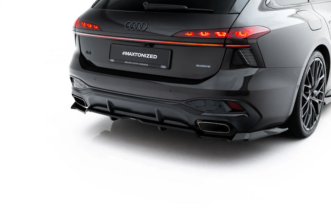 Diffuser V.3 med vertikala stag för Audi A6 S-Line C9