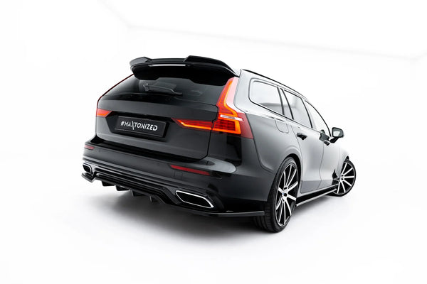 Diffuser med vertikala stag för Volvo S60/V60 R-Design MK3