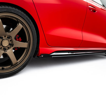 Sidokjolar Street Pro med flaps för Audi RS3 Sedan 8Y Facelift