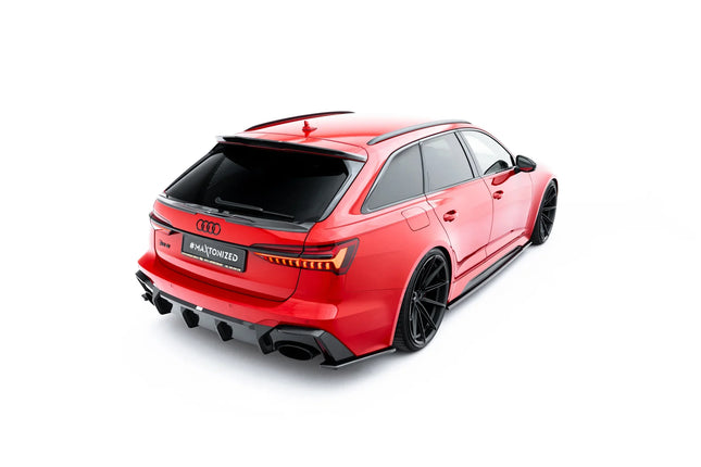 Övre bakluckespoiler i prepreg-kolfiber för Audi RS6 C8/C8 Facelift