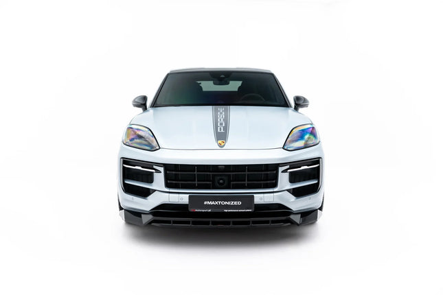 Frontsplitter för Porsche Cayenne GTS/Turbo Sport Pack/Turbo E-Hybrid GT Pack Coupé MK3 Facelift