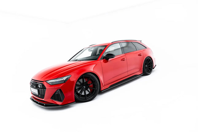 Splitterset i prepreg-kolfiber för Audi RS6 C8/C8 Facelift