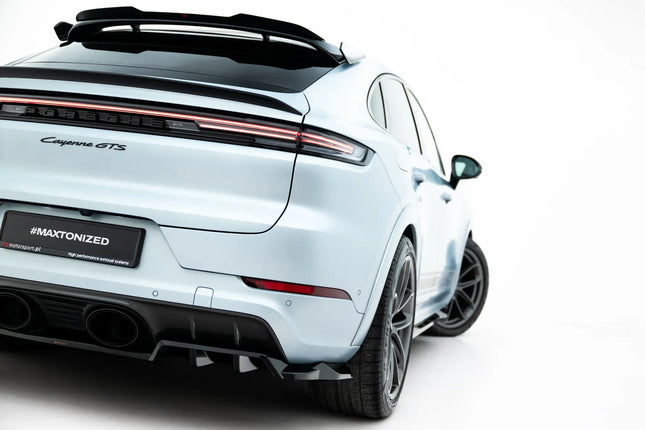 Diffuser med vertikala stag för Porsche Cayenne GTS/Turbo Sport Pack/Turbo E-Hybrid GT Pack Coupé MK3 Facelift