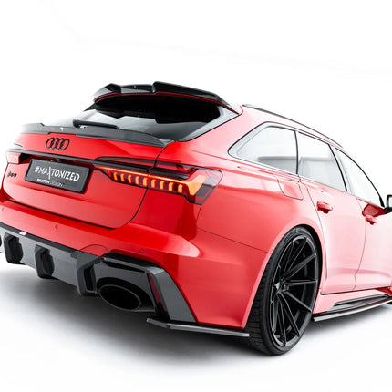 Diffuser i prepreg-kolfiber för Audi RS6 C8/C8 Facelift