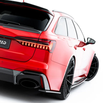 Diffuser i prepreg-kolfiber för Audi RS6 C8/C8 Facelift