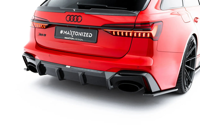 Diffuser i prepreg-kolfiber för Audi RS6 C8/C8 Facelift
