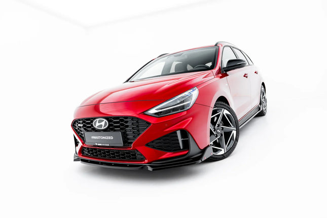Frontsplitter V.1 med flaps för Hyundai I30 N-Line Kombi MK3 Facelift