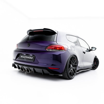 Diffuser V.2 för VW Scirocco MK3 (för R32-avgassystem)