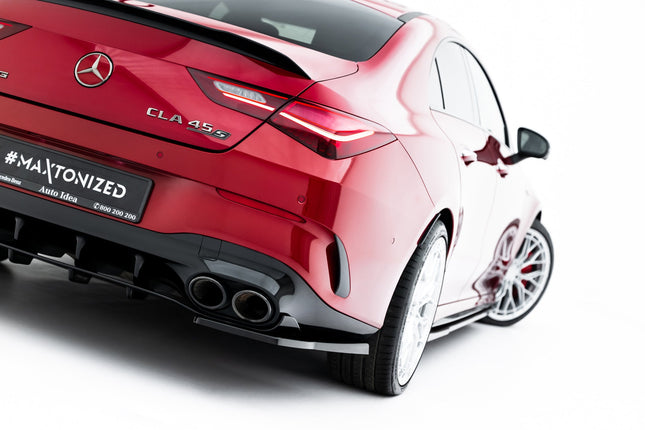 Bakre sidosplitters för Mercedes CLA 45 Aero C118 Facelift