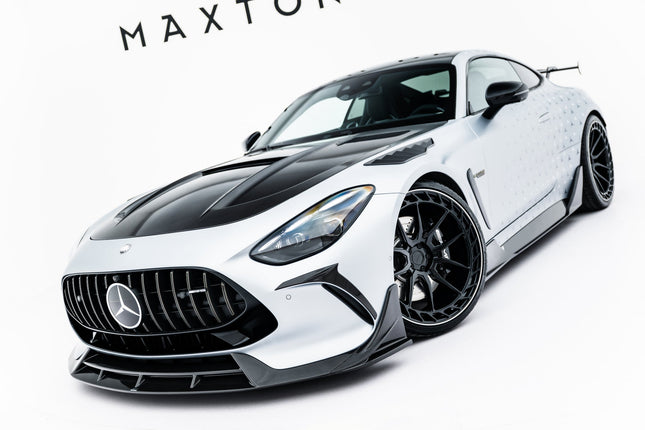 Frontsplitter i prepreg-kolfiber för Mercedes GT 63/55/63 S E Performance C192