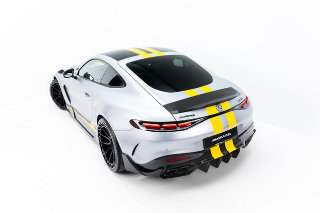 Spoiler V.2 i prepreg-kolfiber för Mercedes GT 43/55/63/63 S E Performance C192