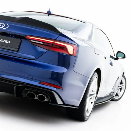 Bakre sidosplitters Street Pro för Audi S5 Coupé F5