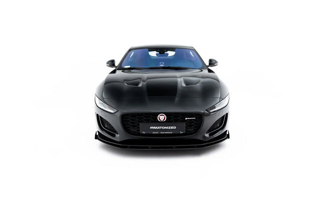 Frontsplitter Street Pro med flaps för Jaguar F-Type X152 Facelift 2