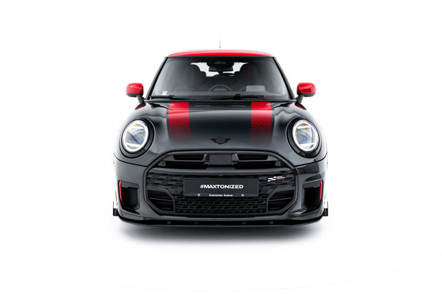 Frontsplitter Street Pro med flaps för Mini Cooper John Cooper Works F65